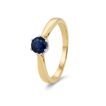 Pierścionek | Szafir | Złoto | Próba 585