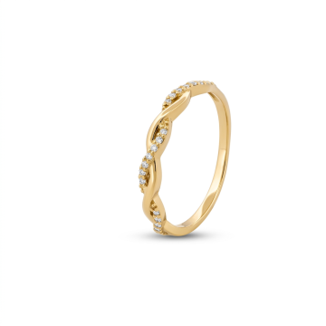 Pierścionek | Diamenty | Złoto | Próba 585